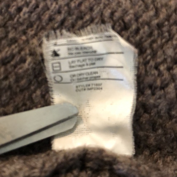 VINCE Size Medium Wool blend Open-Front Cardigan Cuff Short-Sleeve Sweater Wool - Picture 11 of 16